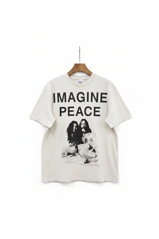Saint Michael Imagine Peace Vintage Graphic Short Sleeve Tee