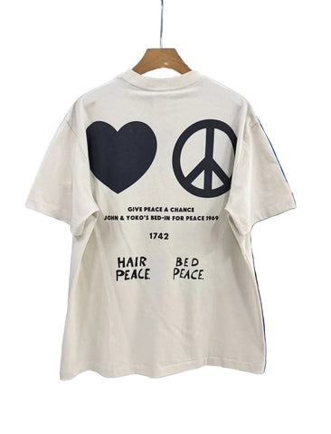 Saint Michael Imagine Peace Vintage Graphic Short Sleeve Tee