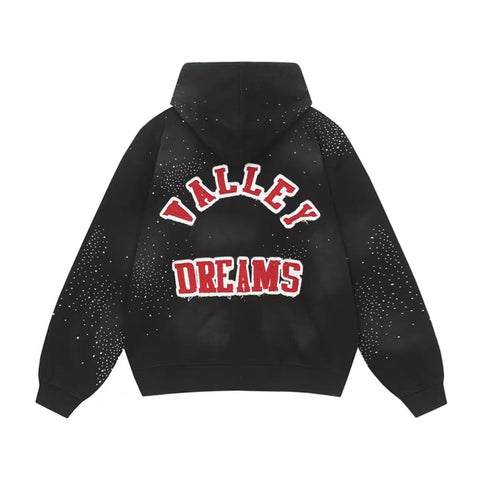 Vale Forever Pluto Cluster Zip Up Hoodie Black