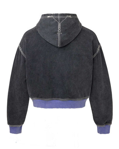 Vale Forever Hypnotiq Zip Up Hoodie Black
