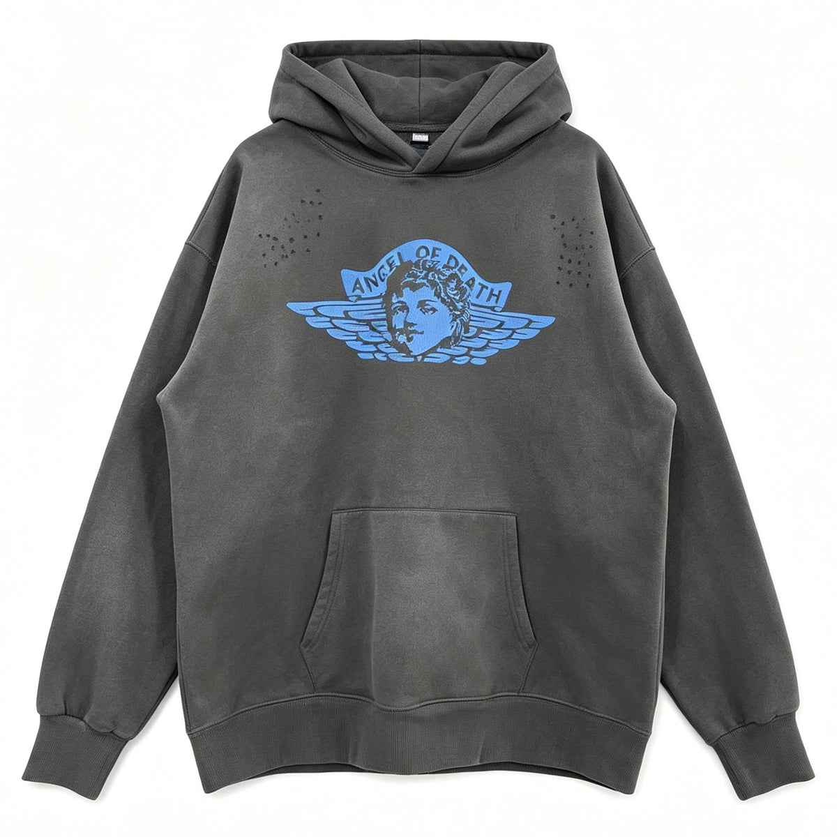 Saint MXXXXXX Angel Of Death Vintage Wash Pullover Hoodie